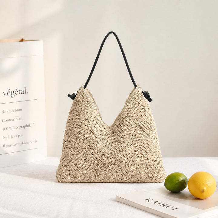 Stylish tote bag with structured pattern Kalsten