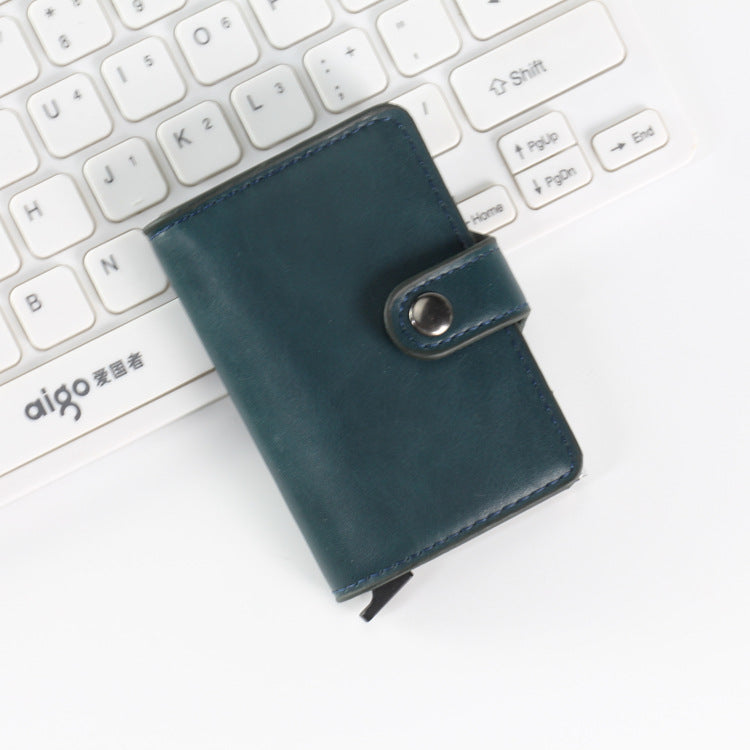 Premium Leather Credit Card Organizer