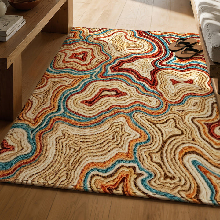 Abstract Geometric Area Rug