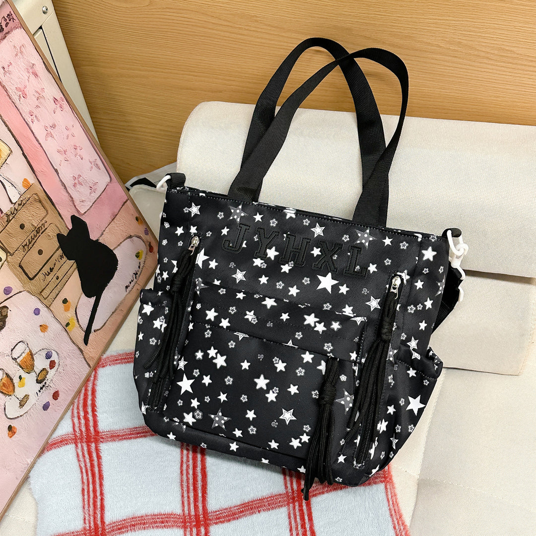 Stylish Star-Printed Backpack Kalsten 1791205378