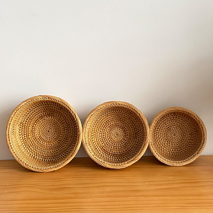 Set of three handcrafted baskets Kalsten