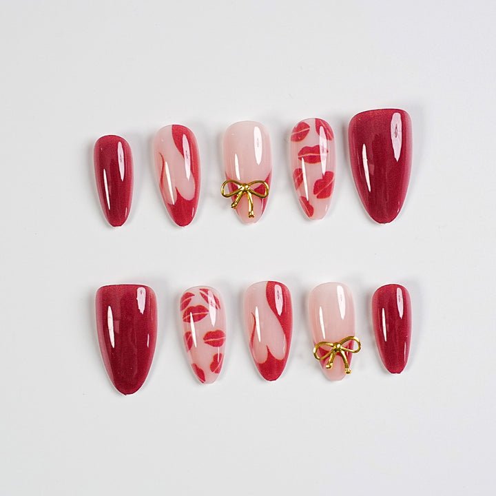 Deluxe Designer Press-On Nail Art Set