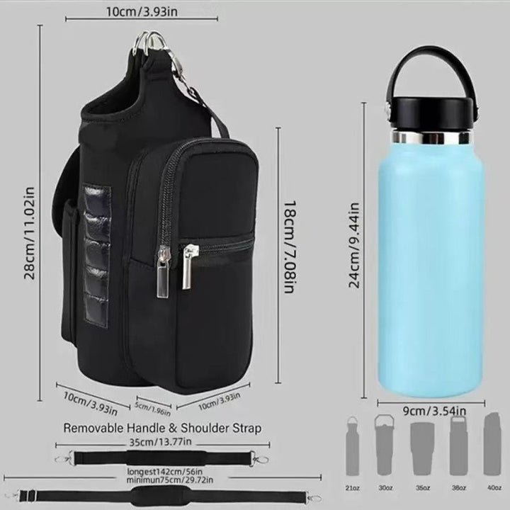 Women's multifunctional sports bag with integrated phone pocket Kalsten