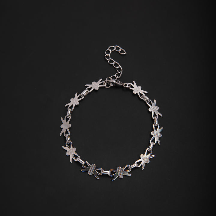 Elegant Geometric Link Bracelet Kalsten