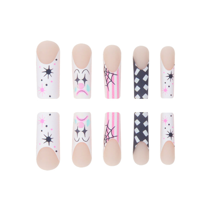 Artistic Spider Web-Design Press-On Nails Kalsten