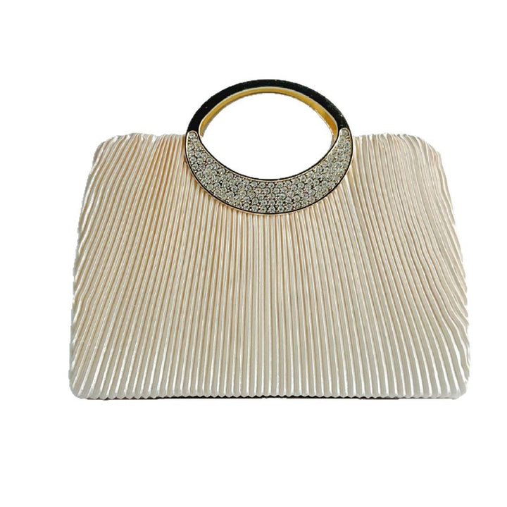 Elegant Pleated Evening Clutch