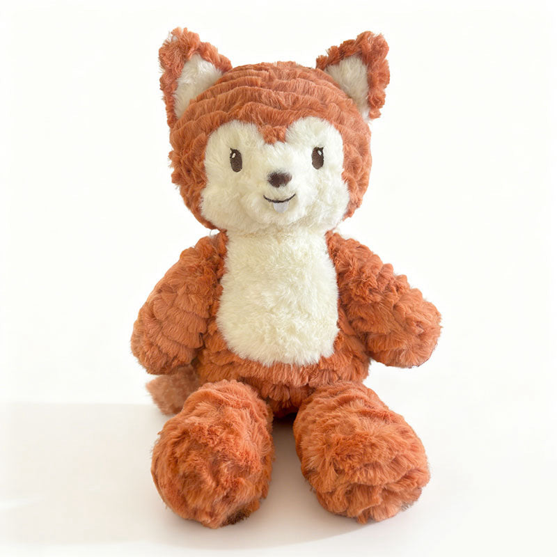 Classic Retro-Style Plush Bear Comforter with Round Snout & Contrasting Paw Tips Kalsten