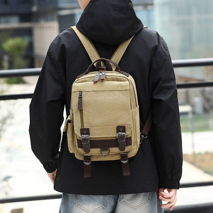 Versatile Canvas Messenger Bag Kalsten