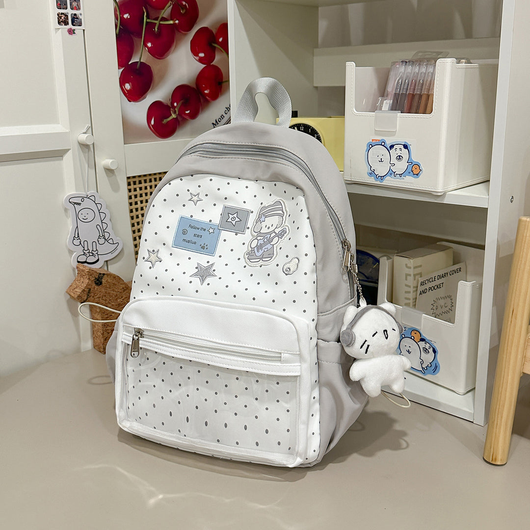 Fun-Themed Illustrated Backpack Kalsten