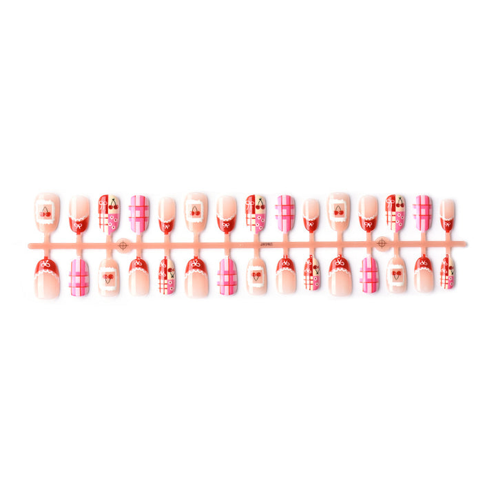 Artistic Seasonal Themed Press-On Nail Art Kalsten