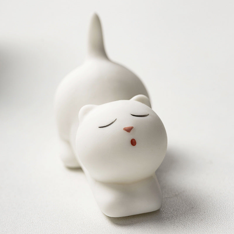Decorative Cat Figurine Kalsten