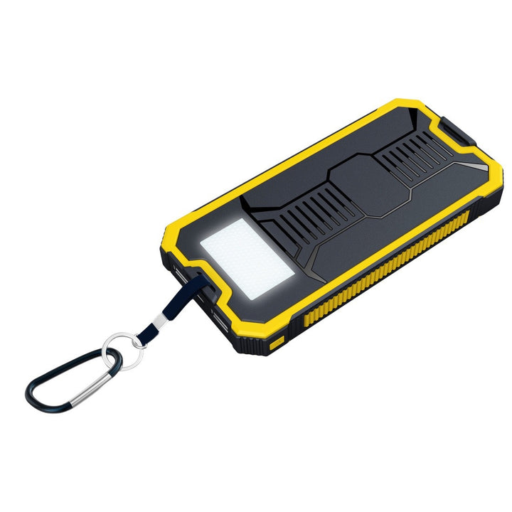 Portable power bank with light and safety clip Kalsten