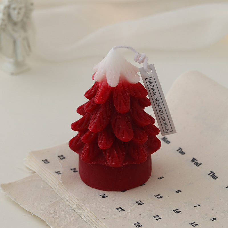 Nature-Inspired Conifer Cone Sculptural Aroma Candle Hand-Poured Soy Blend Cotton Wick