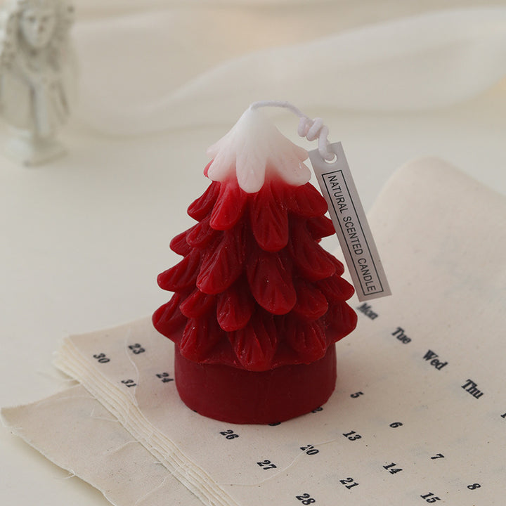 Nature-Inspired Conifer Cone Sculptural Aroma Candle Hand-Poured Soy Blend Cotton Wick
