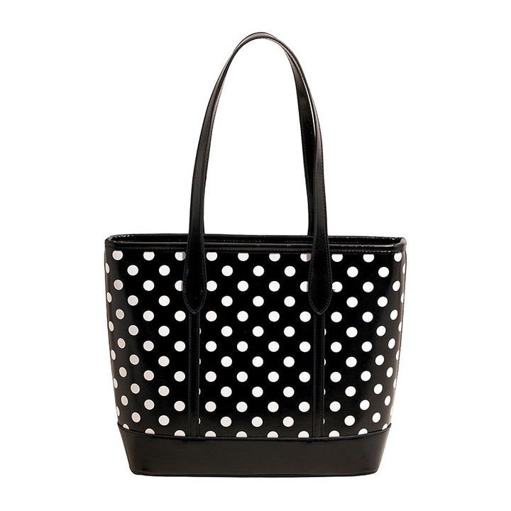 Polka Dot Print Casual Tote Kalsten