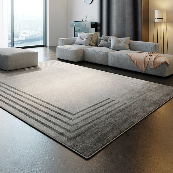 Modern Minimalist Geometric Area Rug Kalsten