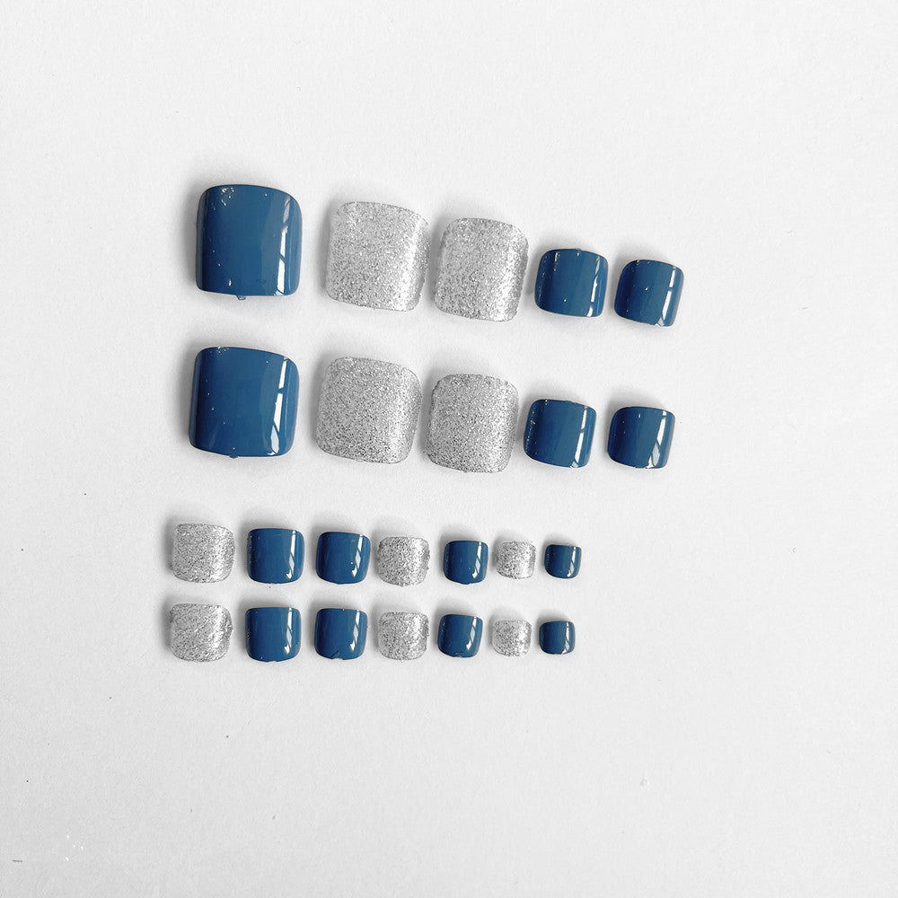 Luxurious Spa-Style Press-On Toenail Set