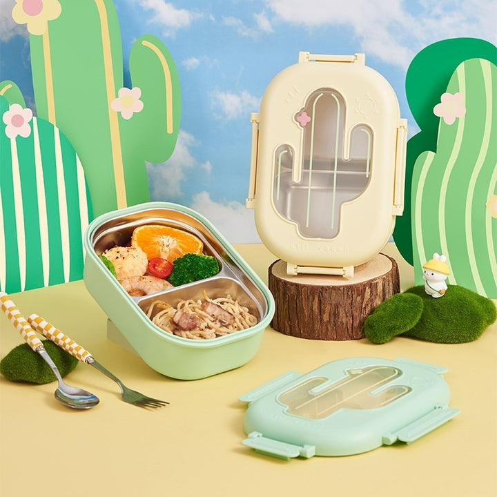 Cactus-Themed Lunch Box
