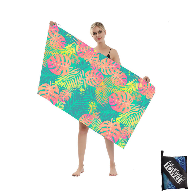Beach towel with artistic mandala design Kalsten
