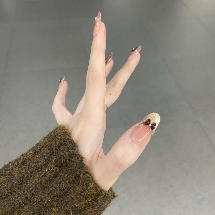 Decorative Press-On Nail Art Set
