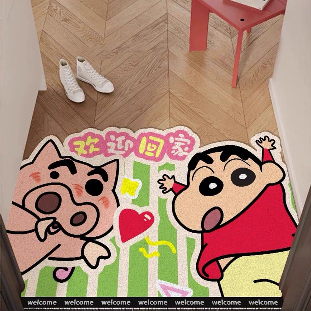 Cartoon Character Welcome Mat