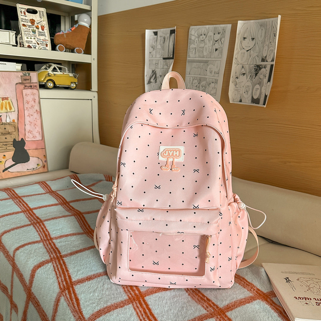 Cute Polka Dot Backpack Kalsten