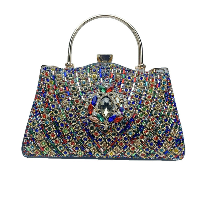 Ornate Bejeweled Evening Handbag