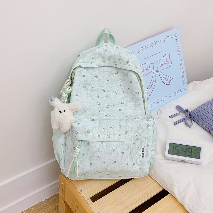 Cute Star-Patterned School Backpack Kalsten
