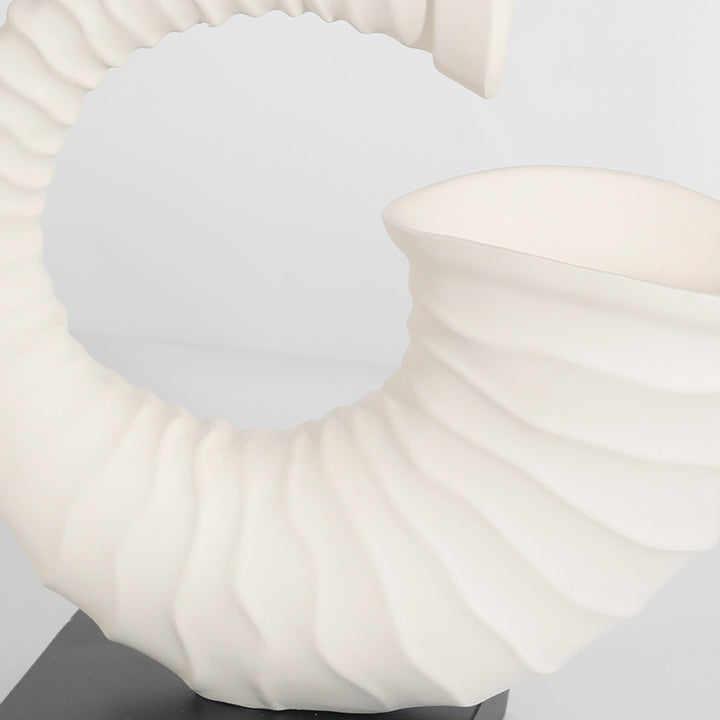 Elegant Nautical-Inspired Decorative Sculpture
