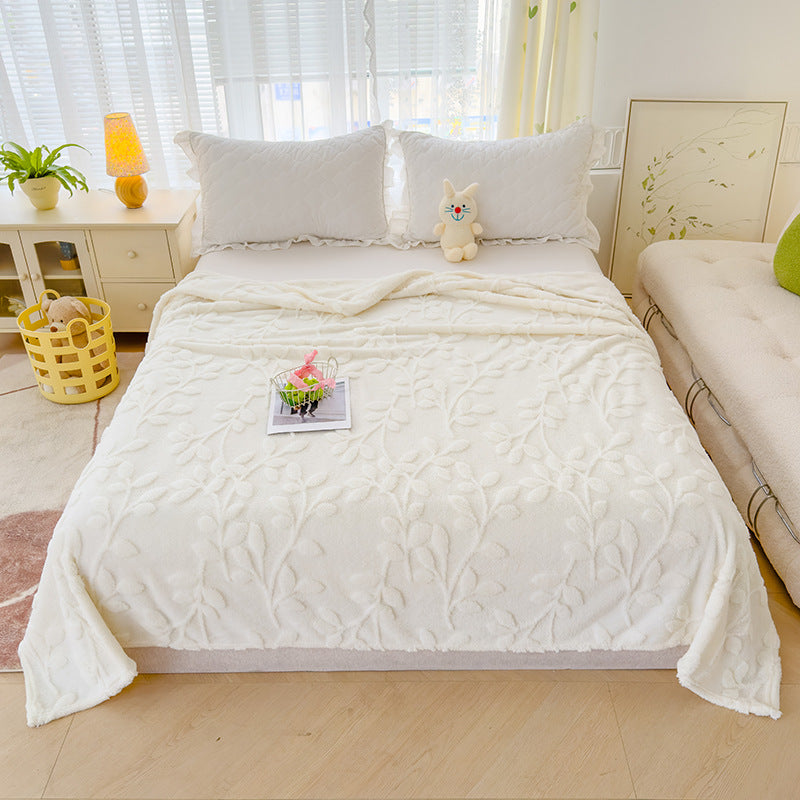 Decorative Floral Throw Blanket