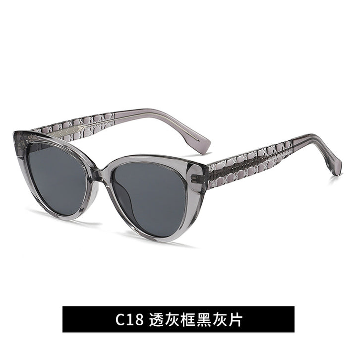 Women's Cat-Eye Sunglasses with Decorative Bridge Kalsten