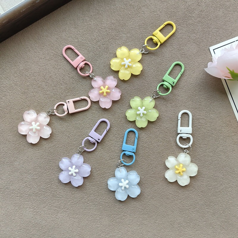 Key ring with flower motif Kalsten