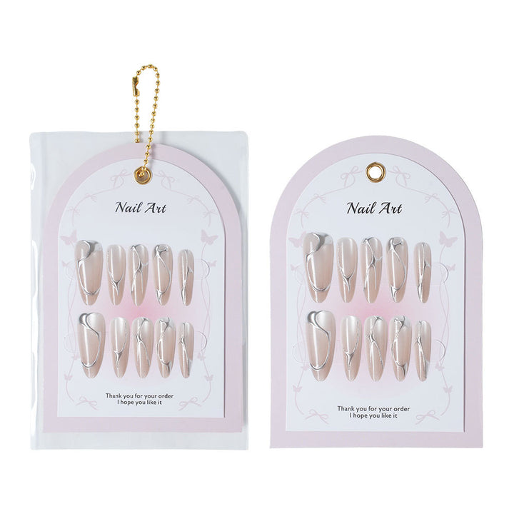 Elegant Abstract Art Press-On Nails Kalsten