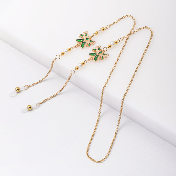 Floral Design Eyewear Chain Kalsten
