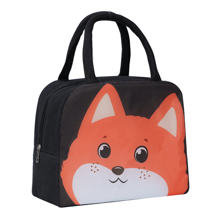Insulated Lunch Cooler Bag with Cute Animal Design
