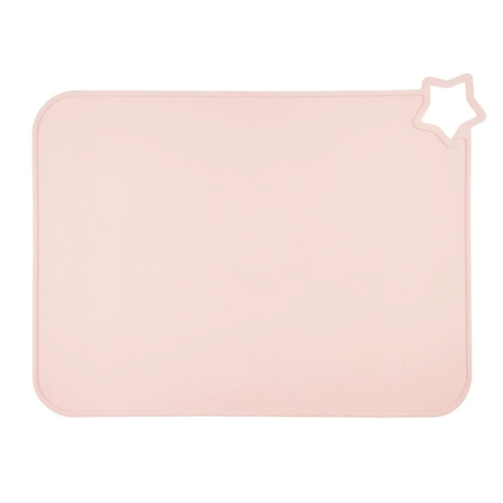 Rectangular Silicone Non-Slip Placemat with Star Corner Grip