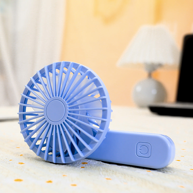 Women's Portable Hand Fan with Ergonomic Design and USB Charging Function Kalsten
