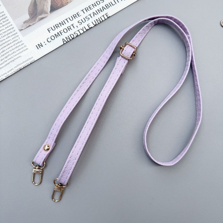 Adjustable Faux Leather Crossbody Strap Kalsten