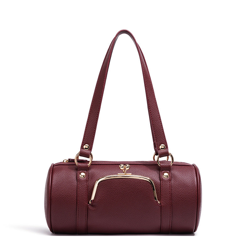 Fashionable Leather Handbag Kalsten