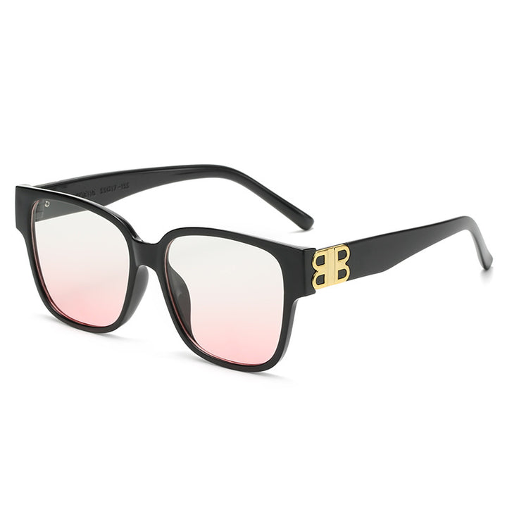 Women's fashionable square sunglasses with elegant logo Kalsten