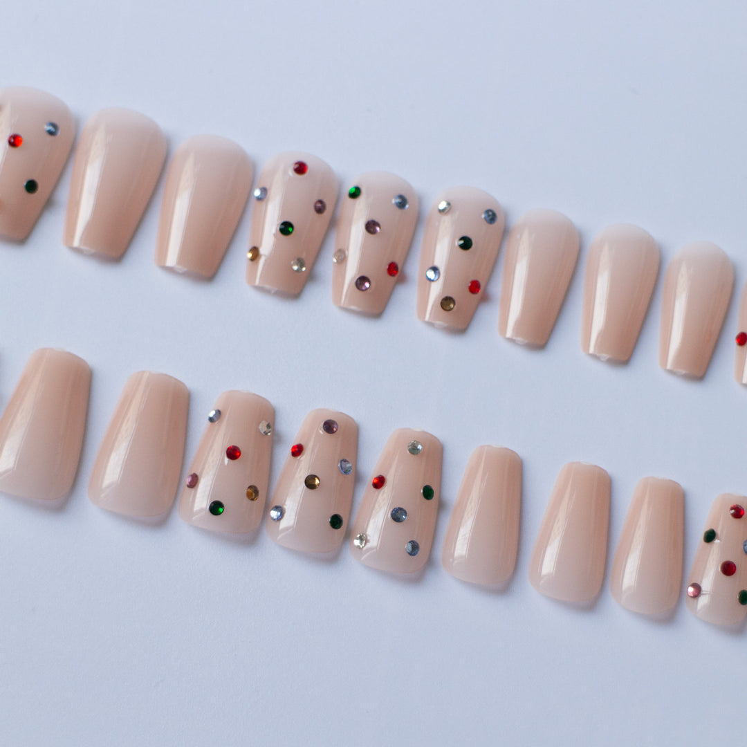 Glittering Rhinestone Nail Art Kit