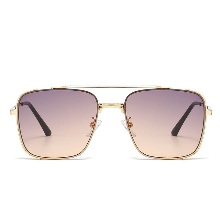 Women's fashionable square sunglasses with elegant metal frame Kalsten