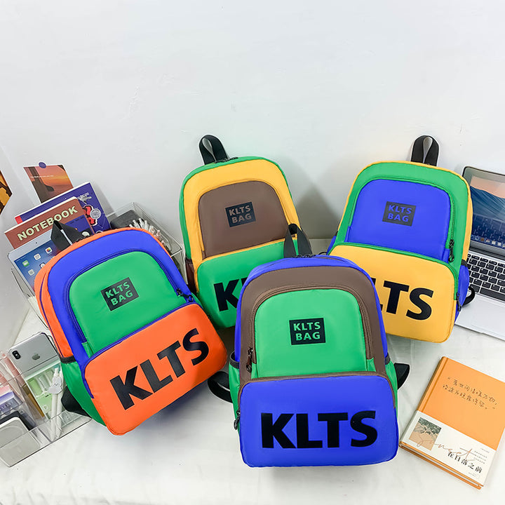 Retro-Inspired Graphic Backpack Kalsten