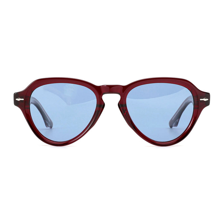 Ladies fashionable sunglasses in elegant, round design with polarized lenses Kalsten