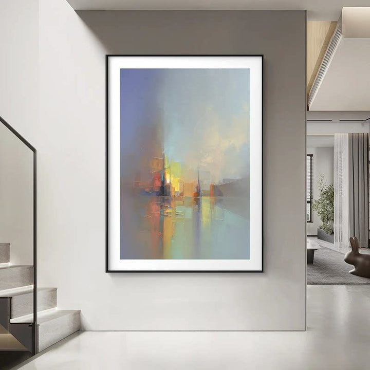 Abstract Impressionist Canvas Wall Art