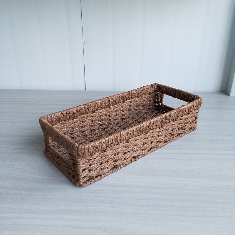 Versatile Handwoven Storage Trays Kalsten