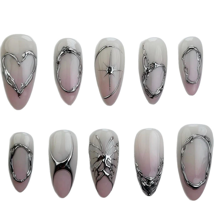 Chic Sculpted Press-On Nail Set Kalsten