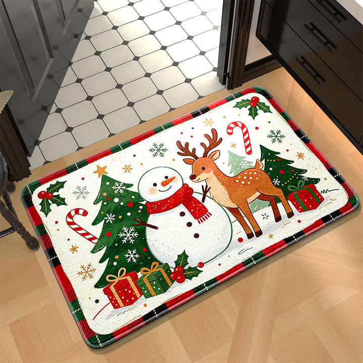 Festive Holiday Kitchen Mat Kalsten