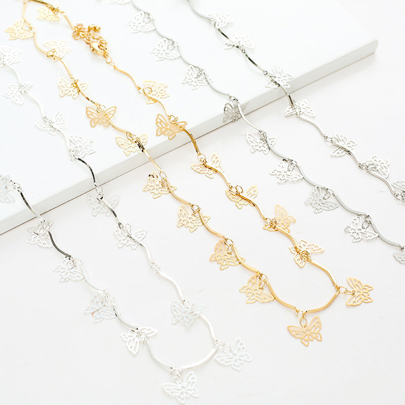Butterfly Design Choker Necklace Kalsten