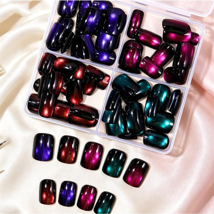Magnetic Glitter Press-On Nail Set Kalsten